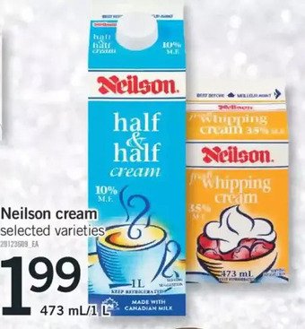 Fortinos Neilson cream offer