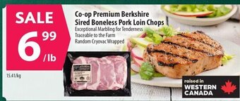 Co-op Co-op Premium Berkshire Sired Boneless Pork Loin Chops offer