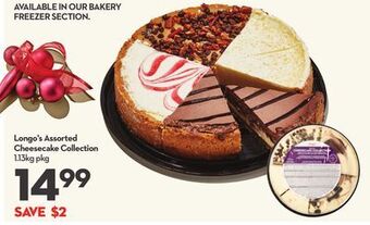 Longo's Longo's assorted cheesecake collection offer