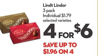 Longo's Lindt lindor pack offer