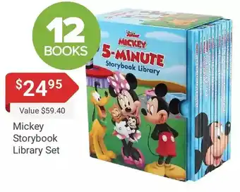 Samko & Miko Toy Warehouse Mickey storybook library set offer