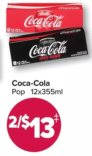 PharmaChoice Coca-cola pop offer