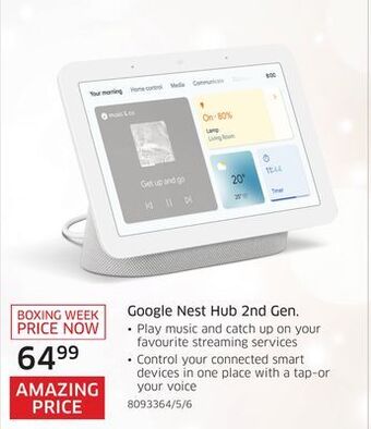 The Source Google nest hub 2nd gen offer