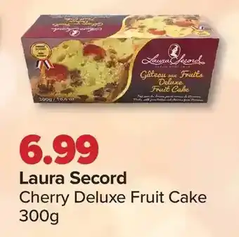 PharmaChoice Laura secord cherry deluxe fruit cake offer