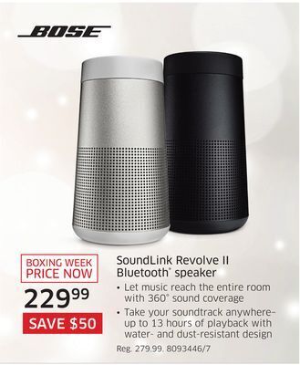 The Source Bose soundlink revolve ii bluetooth speaker offer