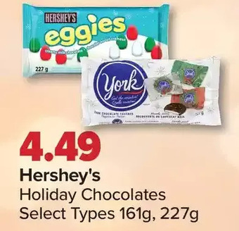 PharmaChoice Hershey's holiday chocolates offer