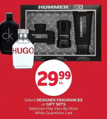 Rexall Designer fragrances or gift sets offer