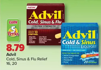 PharmaChoice Advil cold, sinus & flu relief offer