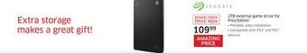 Seagate 2tb external game drive for playstation
