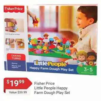 Samko & Miko Toy Warehouse Fisher price little people happy farm dough play set offer