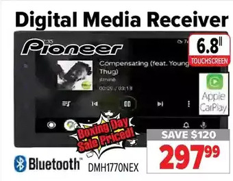 2001 Audio Video Pioneer 6.8" touchscreen digital media receiver offer