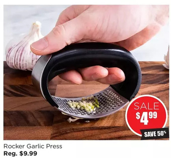 Kitchen Stuff Plus Rocker garlic press offer