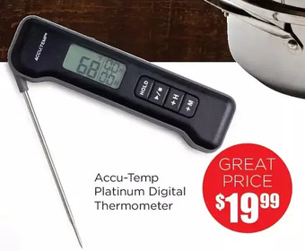 Kitchen Stuff Plus Accu-temp platinum digital thermometer offer