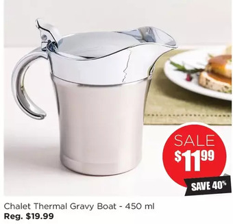 Kitchen Stuff Plus Chalet thermal gravy boat offer