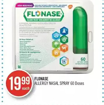 Shoppers Drug Mart Flonase allergy nasal spray offer