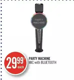 Shoppers Drug Mart Party machine mic with bluetooth offer