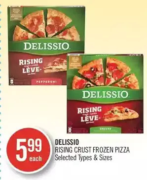 Shoppers Drug Mart Delissio rising crust frozen pizza offer