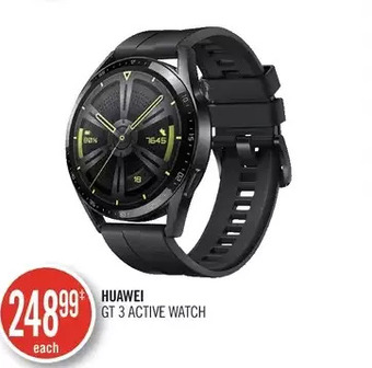 Shoppers Drug Mart Huawei gt 3 active watch offer