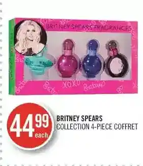 Shoppers Drug Mart Britney spears collection 4-piece coffret offer