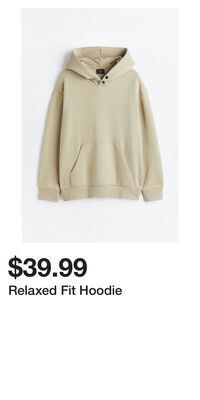 H&M Relaxed fit hoodie offer