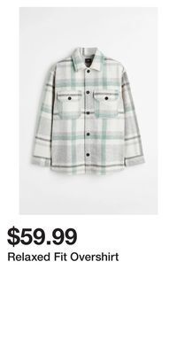 H&M Relaxed fit overshirt offer