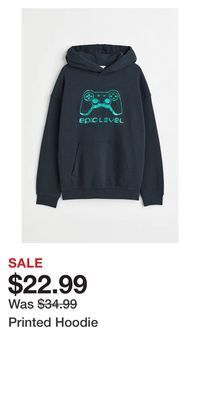 H&M Printed hoodie offer