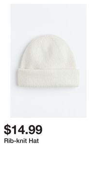H&M Rib-knit hat offer