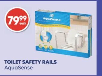 Wellwise by Shoppers Toilet safety rails aquasense offer