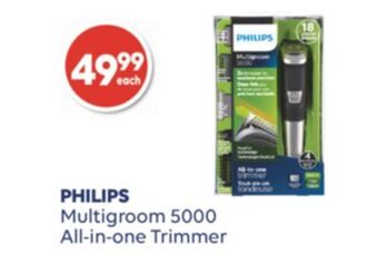 Wellwise by Shoppers Philips multigroom 5000 all-in-one trimmer offer
