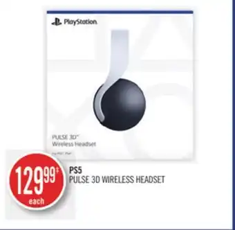 Shoppers Drug Mart Playstation ps5 pulse 3d wireless headset offer