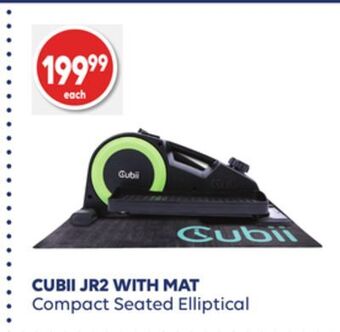 Shoppers Drug Mart Cubii jr2 with mat compact seated elliptical offer