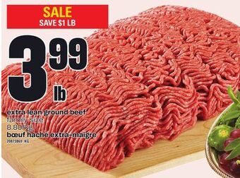 Independent City Market Extra lean ground beef offer