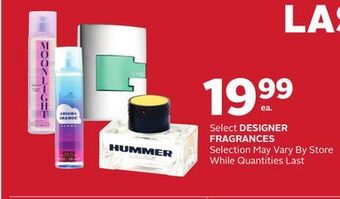 Rexall Select designer fragrances offer