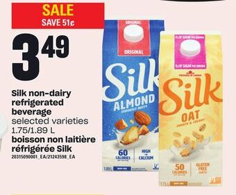 Independent City Market Silk non-dairy refrigerated beverage, 1.75/1.89 l offer