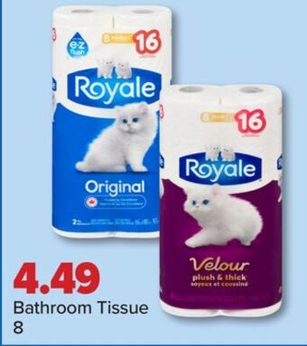 PharmaChoice Royale bathroom tissue offer