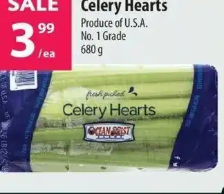 Co-op Celery Hearts Produce of U. S. A. No. Grade 680 g offer