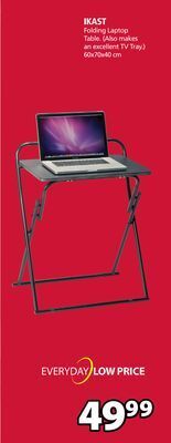 JYSK Ikast folding laptop table offer