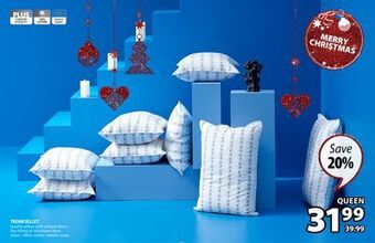 JYSK Tronfjellet pillow offer