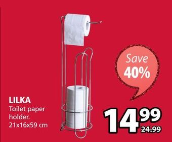 JYSK Lilka toilet paper holder offer