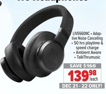 2001 Audio Video Jbl wireless over-ear nc headphones offer