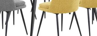 The Brick Macsen 7-piece dining package with fig chairs - grey offer