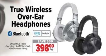 2001 Audio Video True wireless over-ear headphones offer