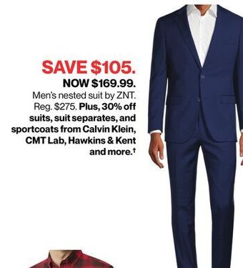 Hudson's Bay Men's nested suit by znt offer