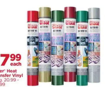 Michaels Sister heat transfer vinyl offer