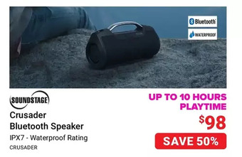 Visions Electronics Soundstage crusader bluetooth speaker offer
