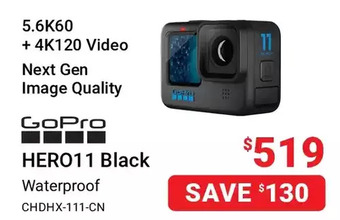 Visions Electronics Gopro hero11 black offer