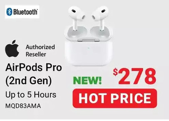 Visions Electronics Apple airpods pro (2nd gen) offer