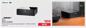 Visions Electronics Bose music amplifier offer