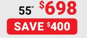 Visions Electronics Hisense native 120hz panel 55" u78h smart tv offer