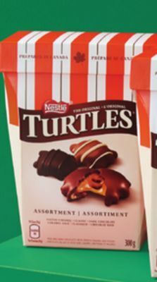 Walmart Turtles boxed chocolates offer
